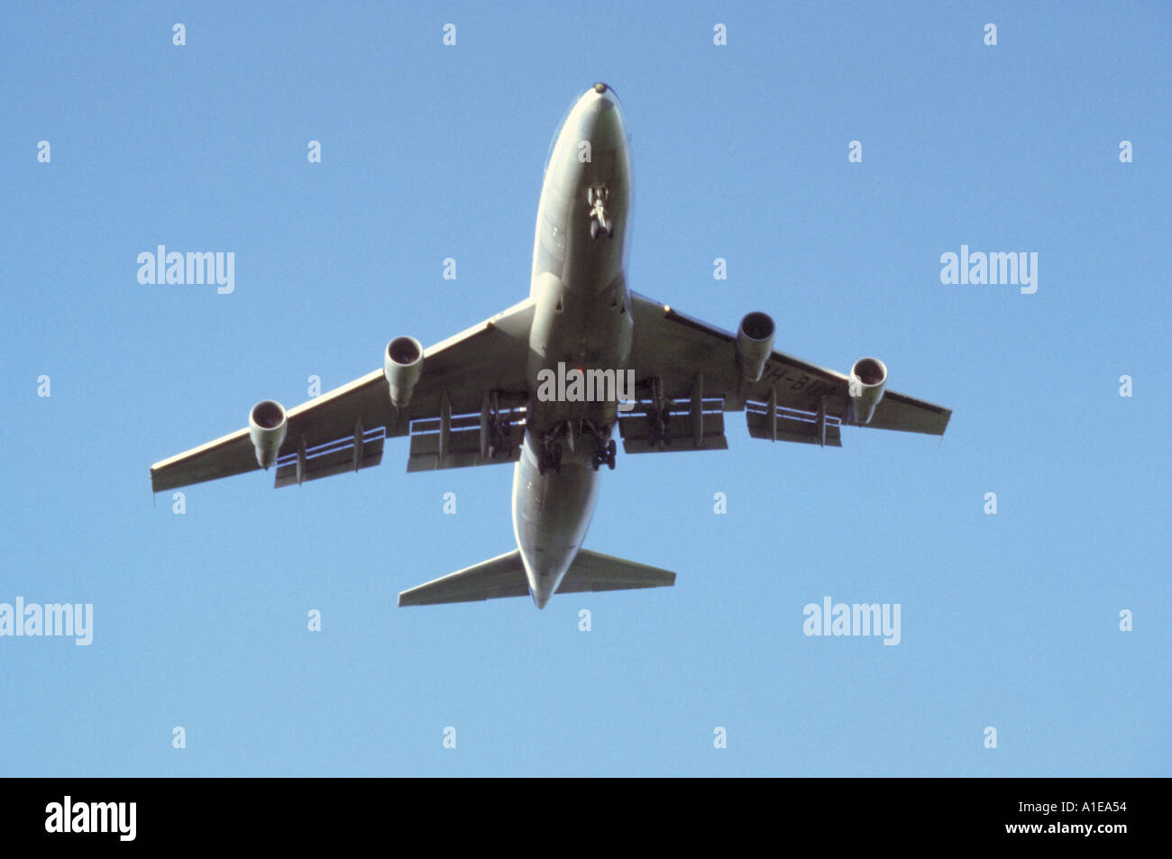 Jet plane taking off Stock Photo Alamy