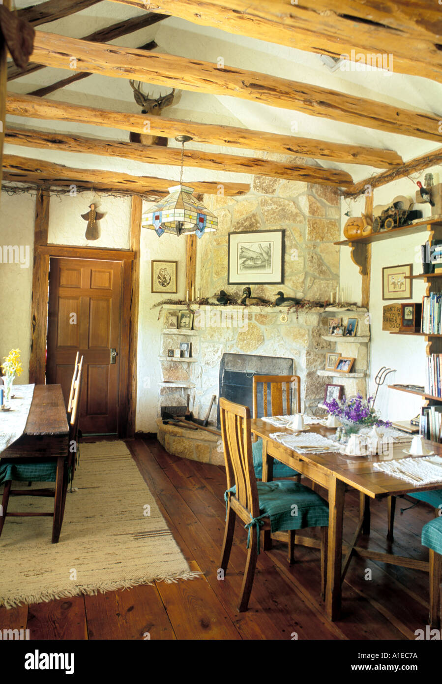 Bed and Breakfast Texas Hill Country Stock Photo Alamy