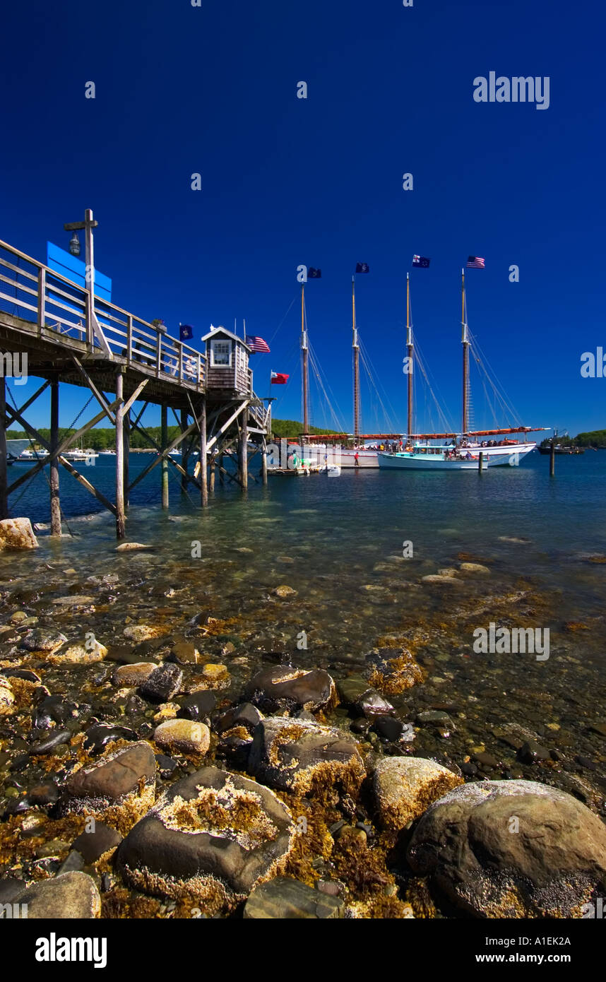 Bar Harbor, Mount Desert Island, Maine, United States Stock Photo Alamy
