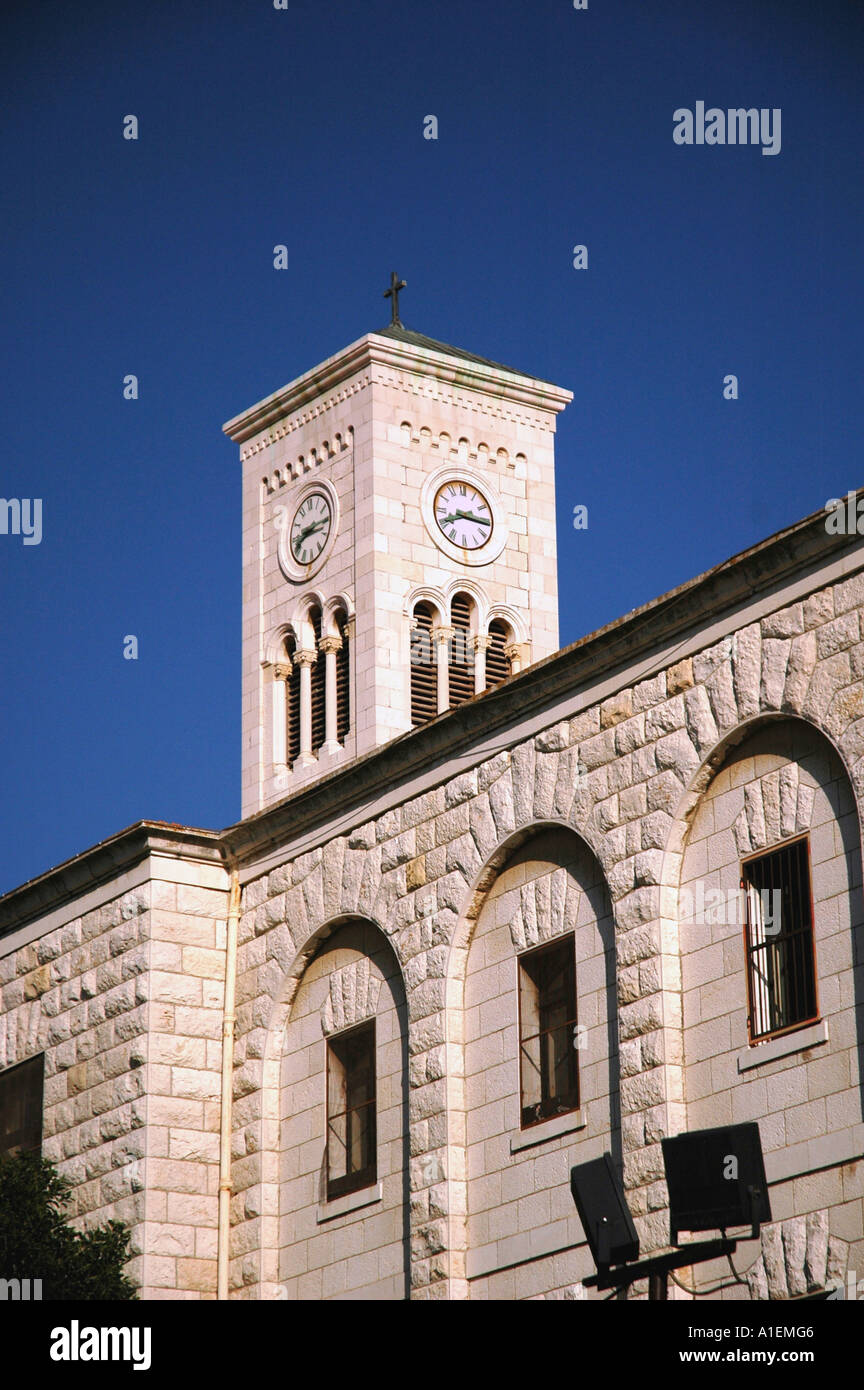Church of Annunciation Nazareth Israel Stock Photo Alamy