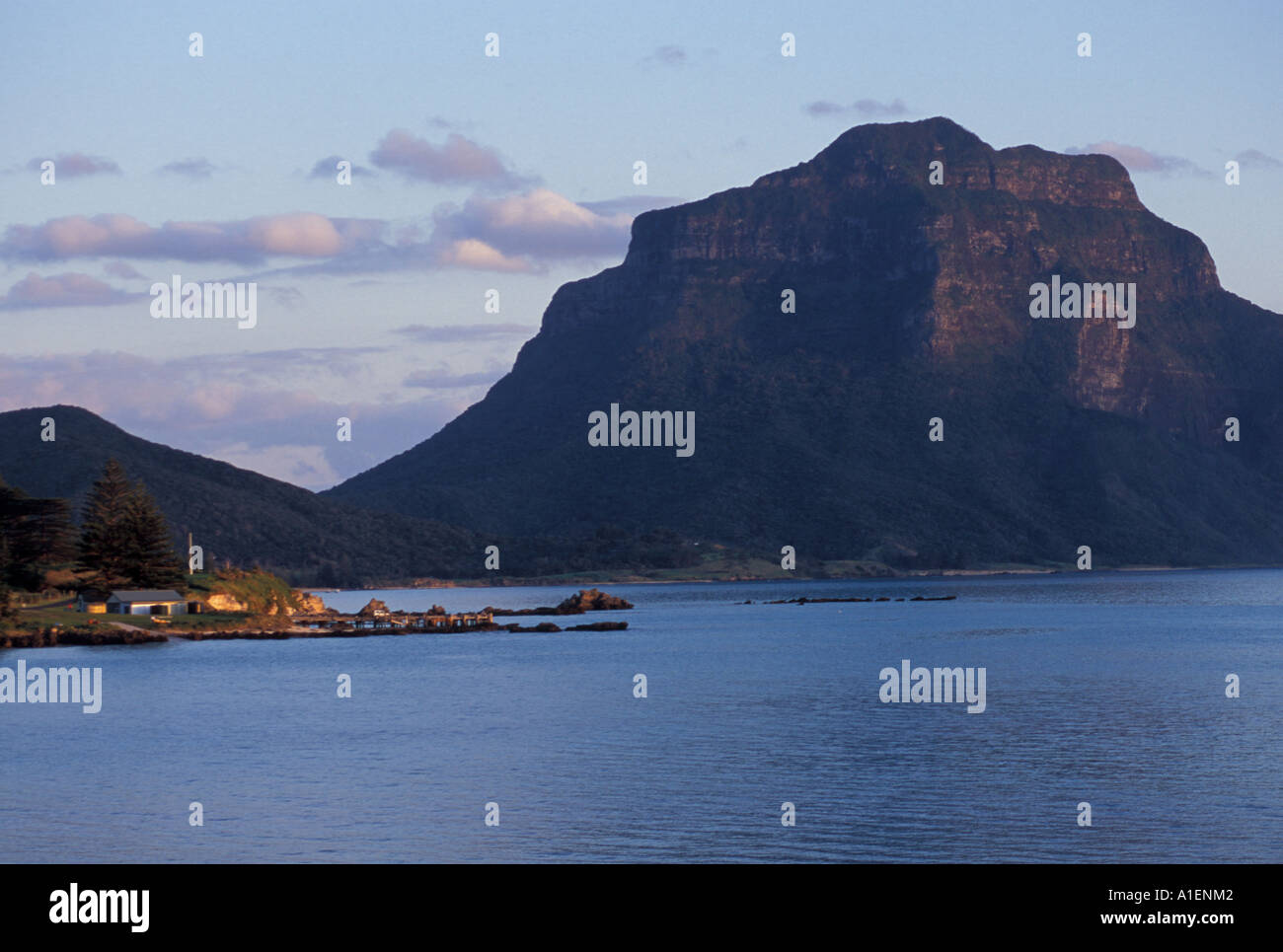 Sunset Lord Howe Island NSW Australia Stock Photo Alamy