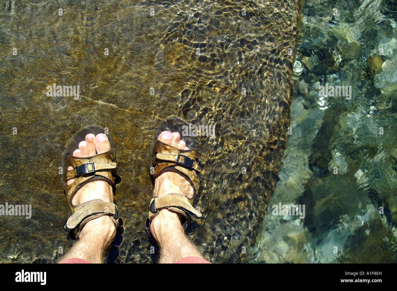 underwater sandals