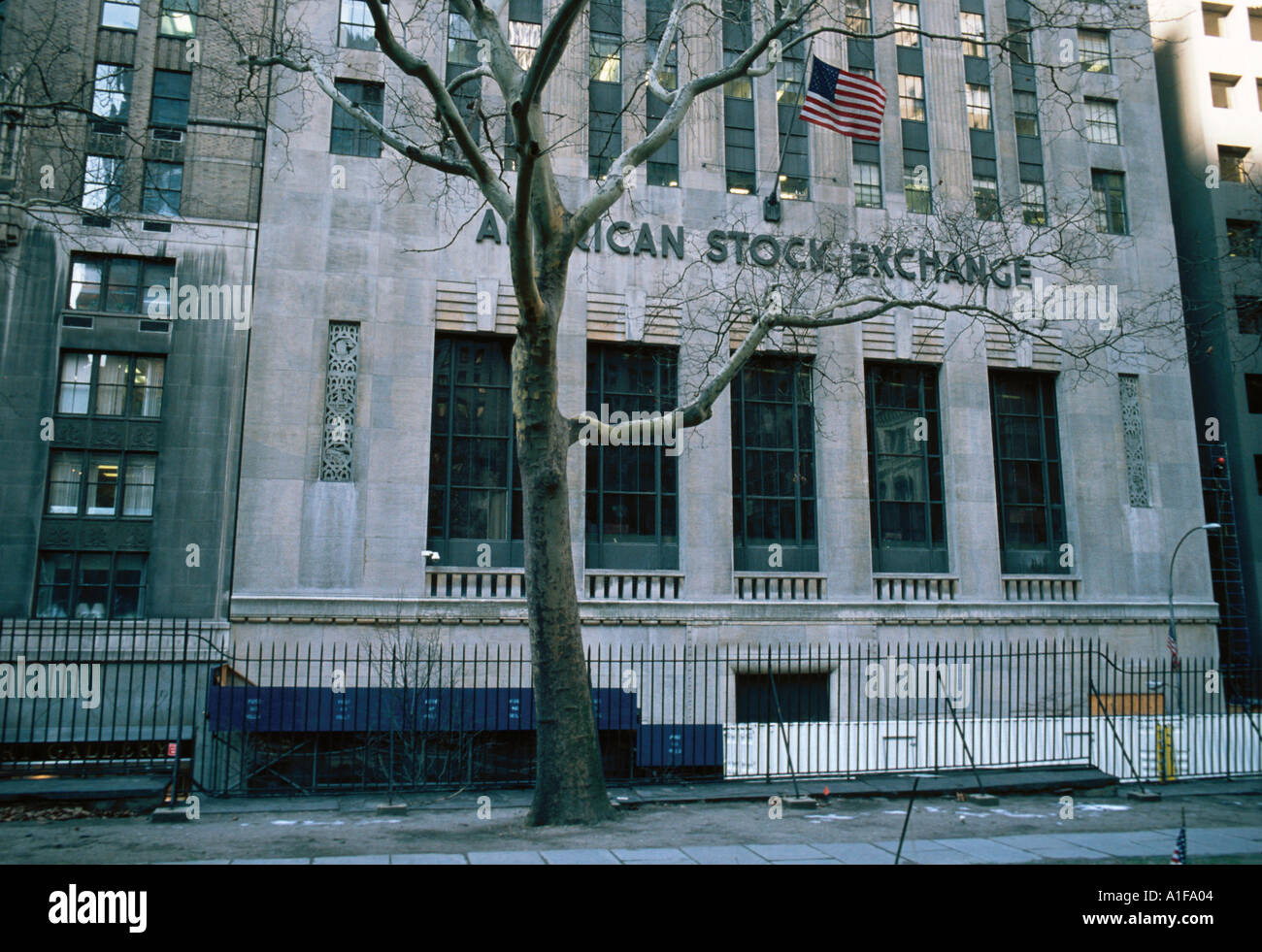 American Stock Exchange Stock Photo