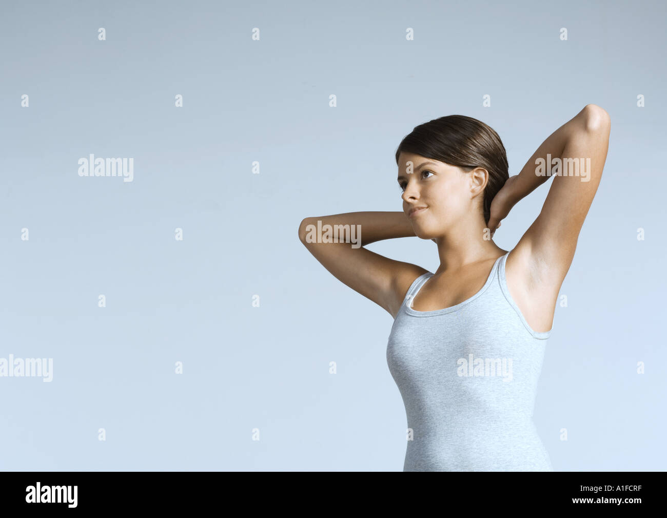 Arm behind neck hires stock photography and images Alamy