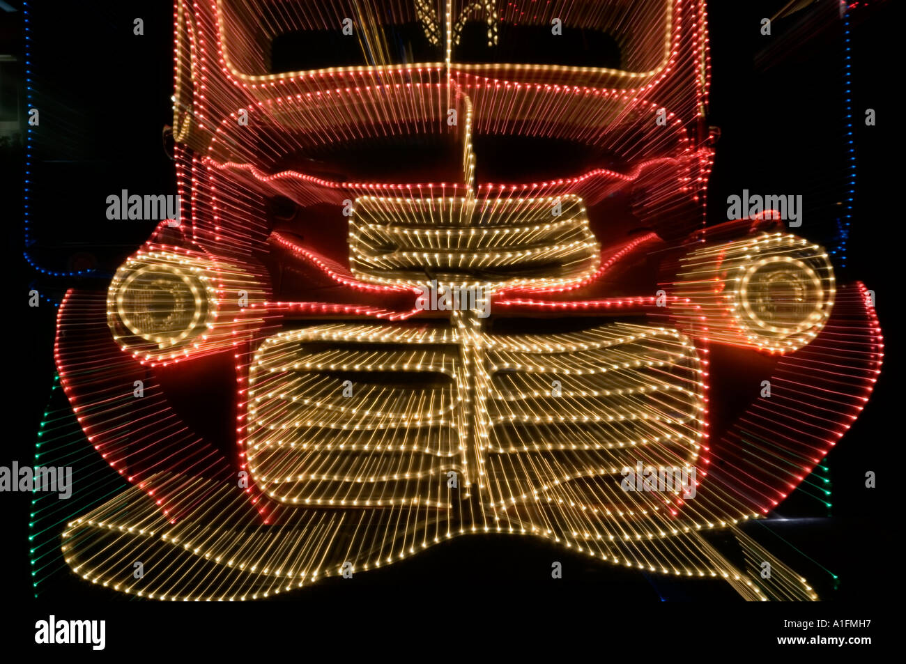 River of Lights a holiday light show at the Rio Grande Botanical Garden