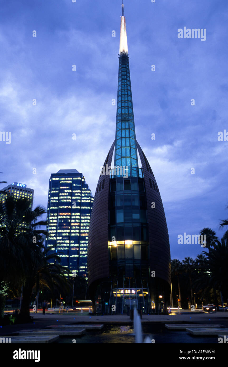 Clock Tower Perth Australia Stock Photo Alamy