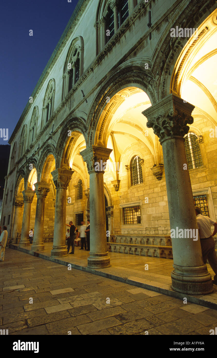 Gothic reneaissance Rector s palace was built in 15th century Dubrovnik ...