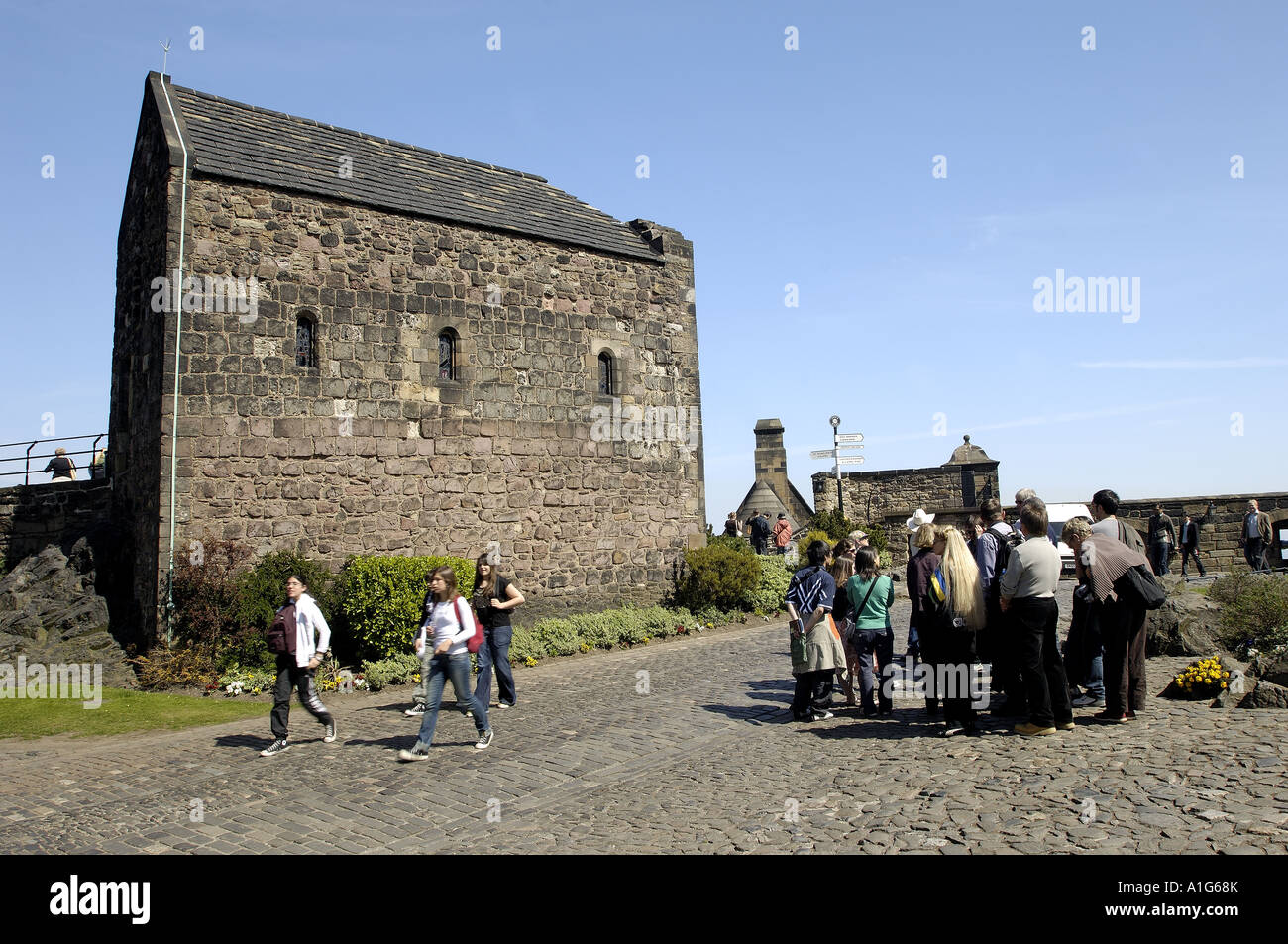 Chapel of Saint Margaret Edinburgh Scotland United Kingdom Stock Photo