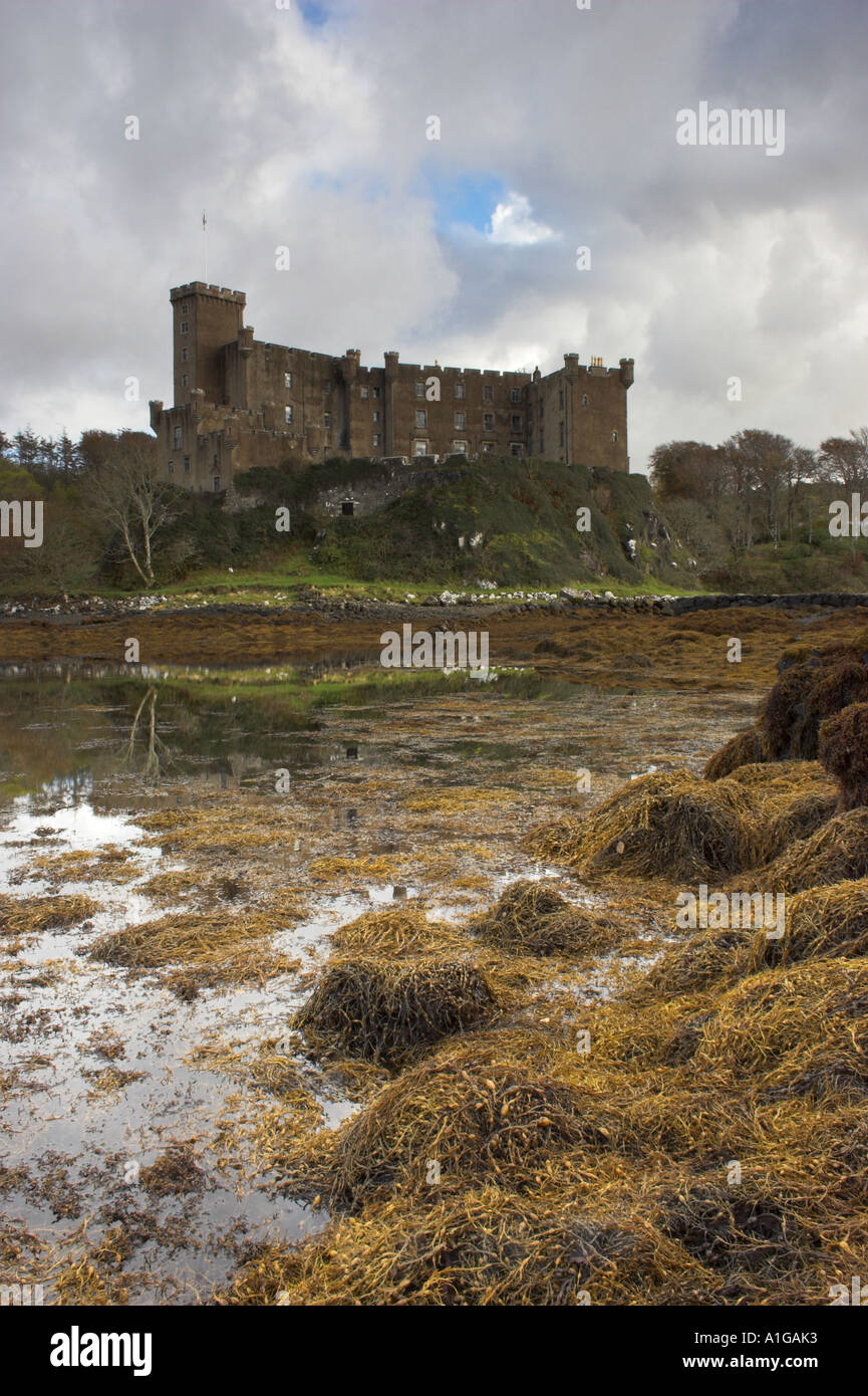 Dunvegan Castle On Isle Of Skye In Scotland Stock Photo 5858226