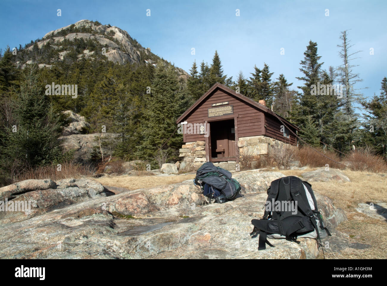 Jim Liberty Cabin White Mountains Stock Photos Jim Liberty Cabin