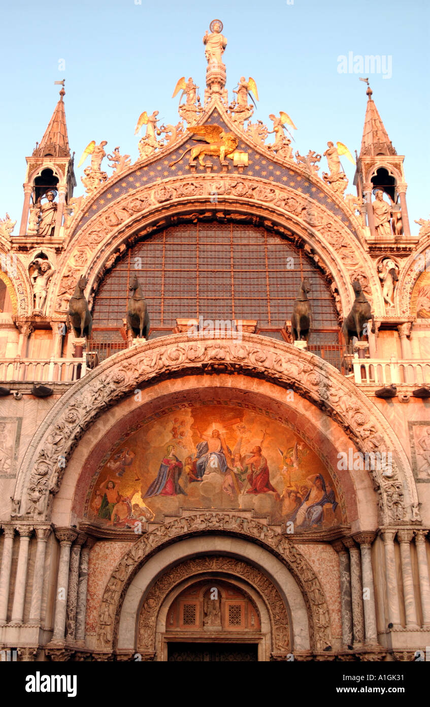 Venice, Italy. Basilica di San Marco Stock Photo - Alamy