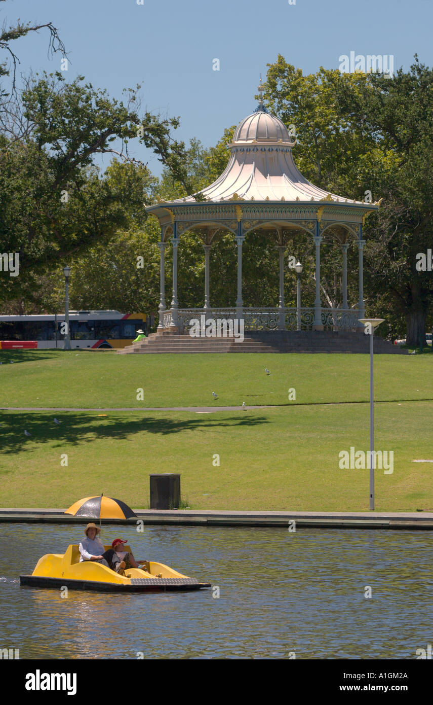 Boating on the River Torrens Adelaide Stock Photo Alamy