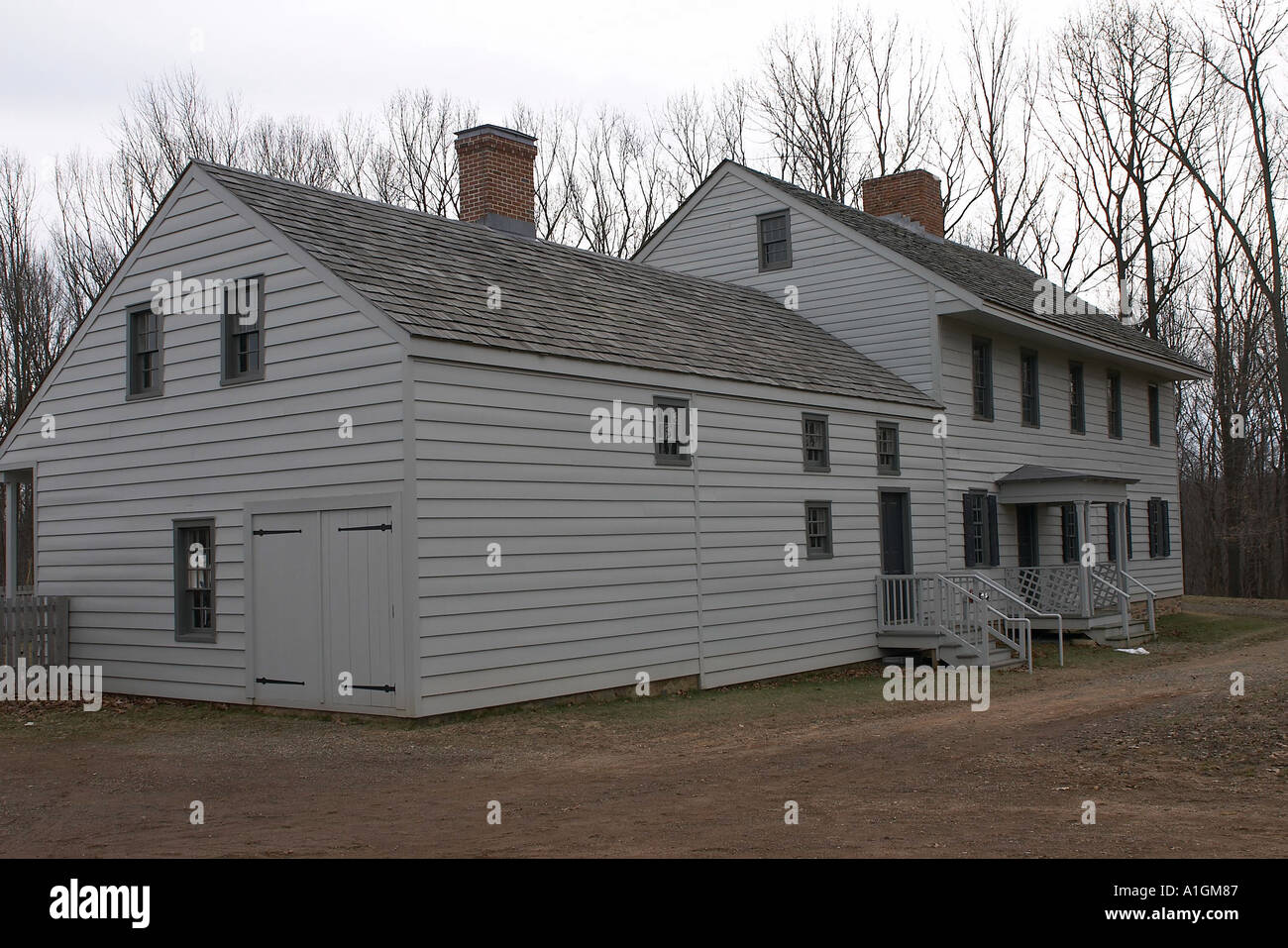 Rockingham George Washington s last headquarters as General of the Continental Army from 8 23 to 11 10 1783 Stock Photo