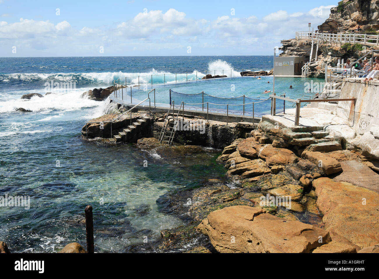 Bronte Beach, salt water baths, Eastern Suburbs, Sydney new south wales ...