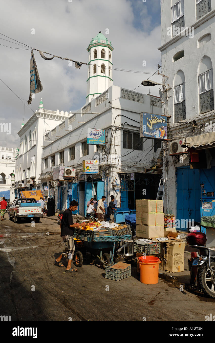 old town of Al Mukalla Mukalla Yemen Stock Photo - Alamy