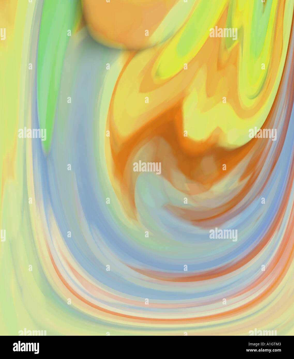 Vibrant swirls of orange hi-res stock photography and images - Alamy