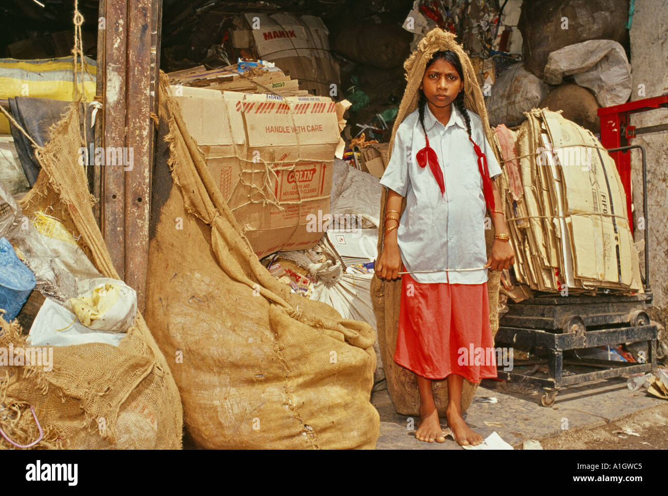 Rag picker hires stock photography and images Alamy