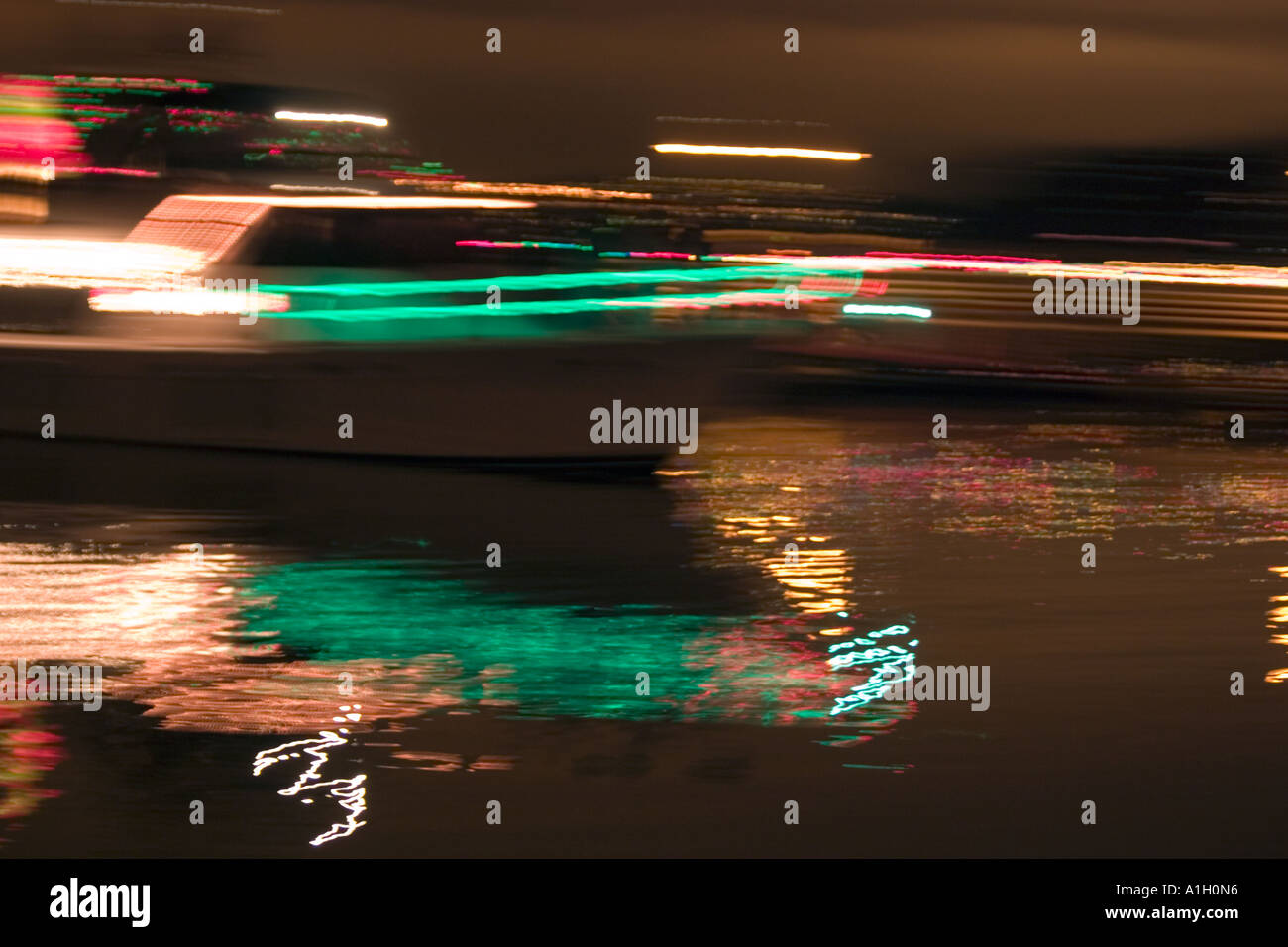 Christmas Lights Renton red green Stock Photo Alamy