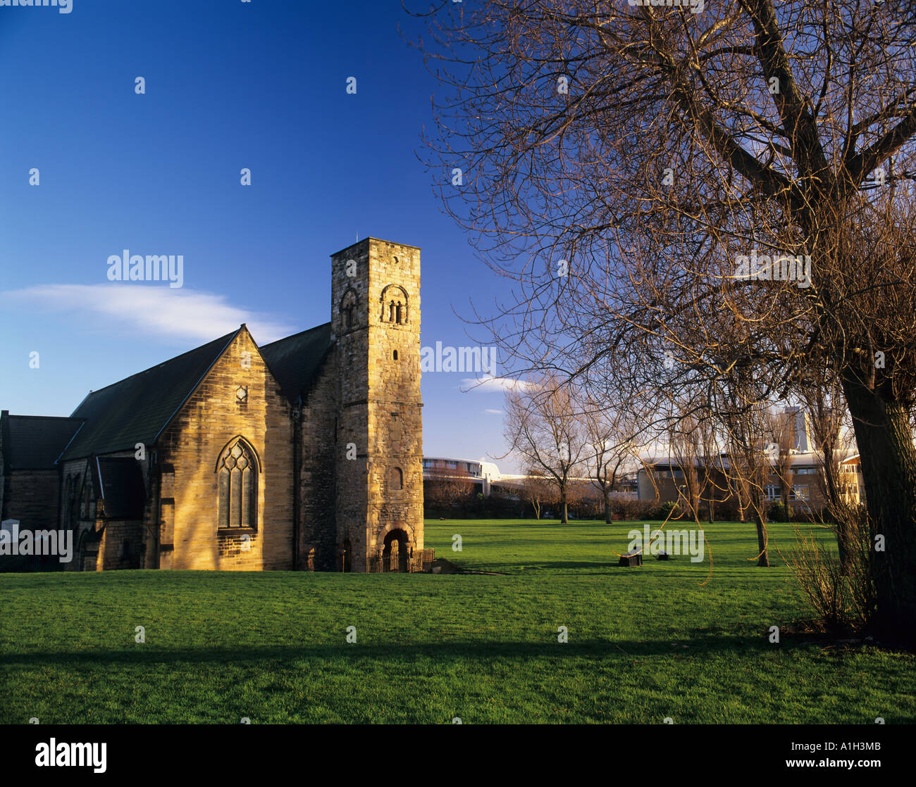 St Peters Church Monkwearmouth Sunderland Stock Photo Alamy