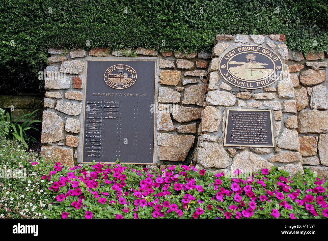 Pebble Beach Golf Club Carmel California USA Stock Photo