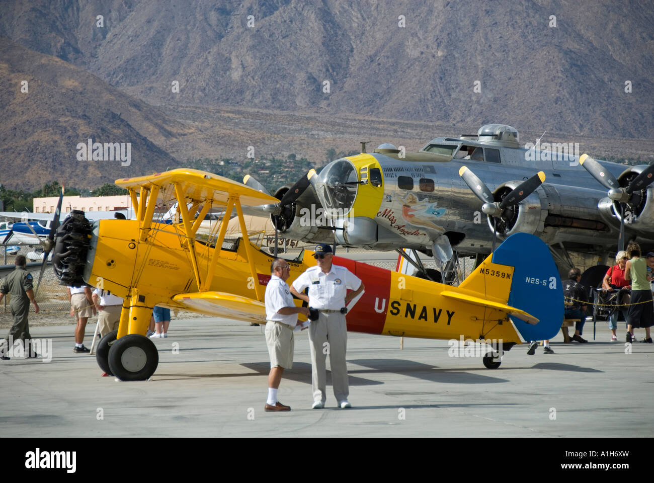 Palm Springs Air Museum California Stock Photo Alamy