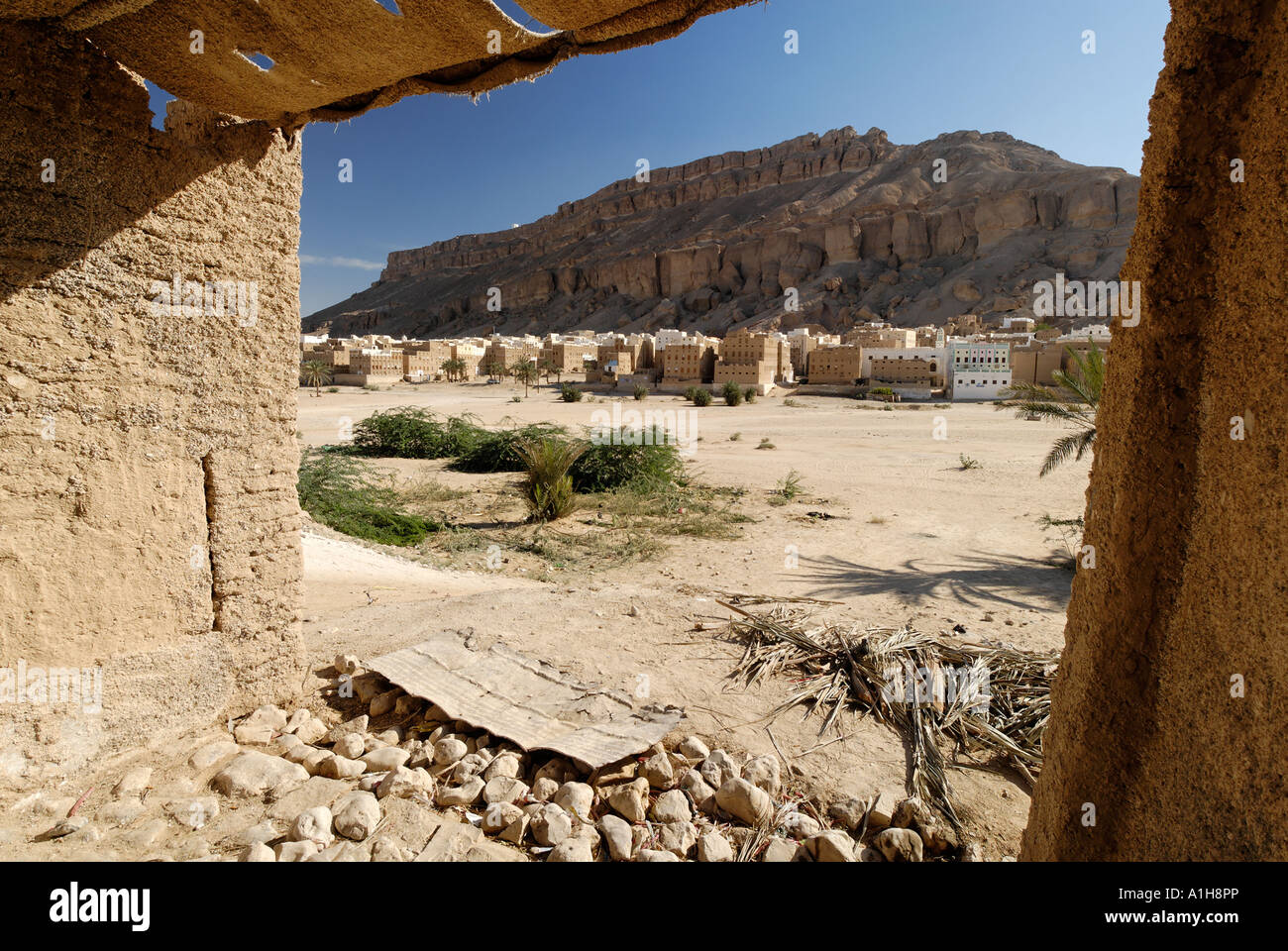 Shibam Wadi Hadramaut Yemen Stock Photo