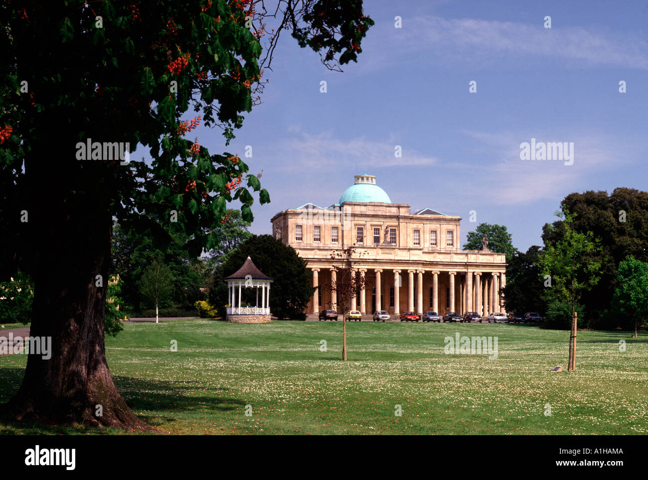 Pittville Pump Rooms, Cheltenham, Gloucestershire, England, UK Stock Photo