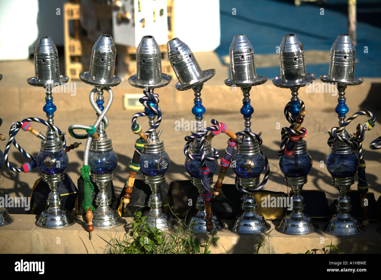 Sheesha pipes Kom Ombo, Egypt Stock Photo Alamy