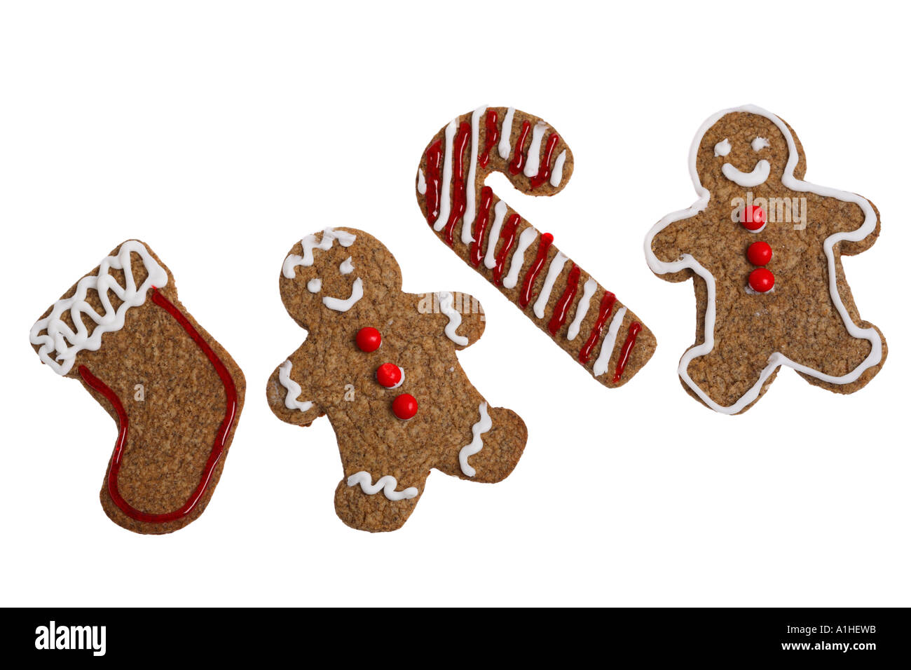 Gingerbread cookies Stock Photo