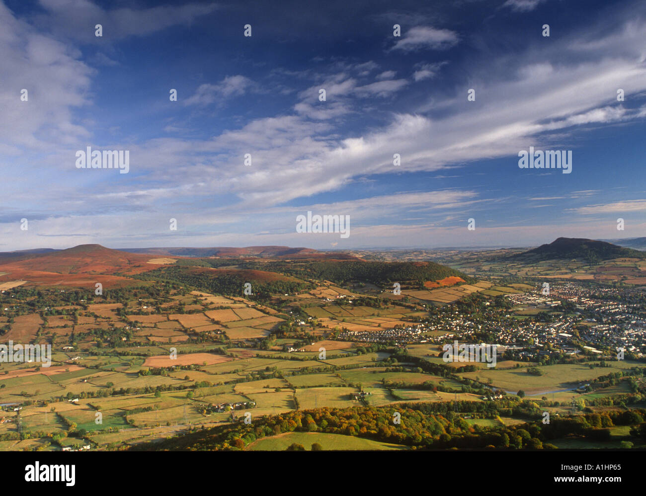 Abergavenny Blorenge And River Usk Hi res Stock Photography And Images abergavenny-blorenge-and-river-usk-hi-res-stock-photography-and-images