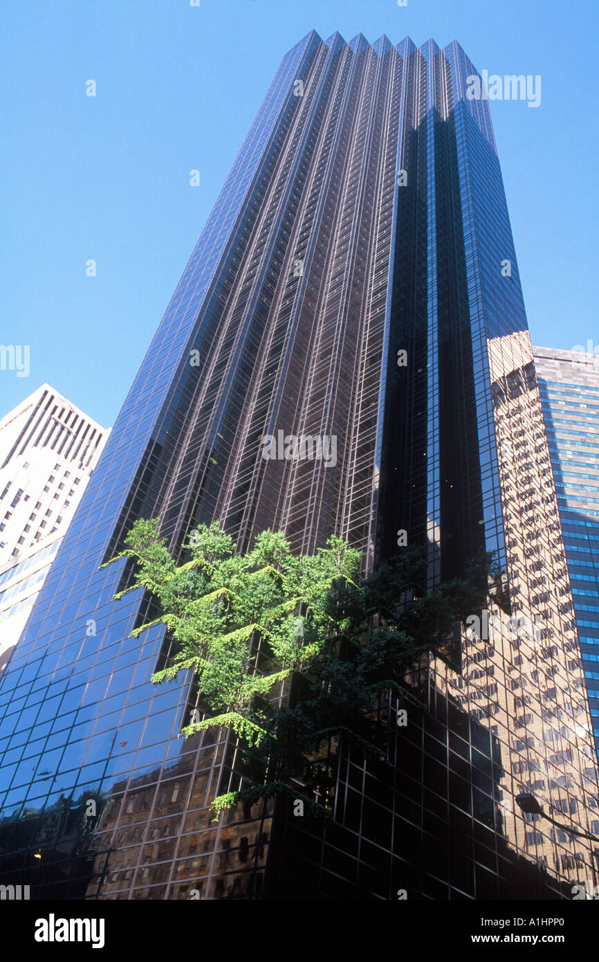 New York City Midtown Manhattan Fifth Avenue Trump Tower USA Stock ...