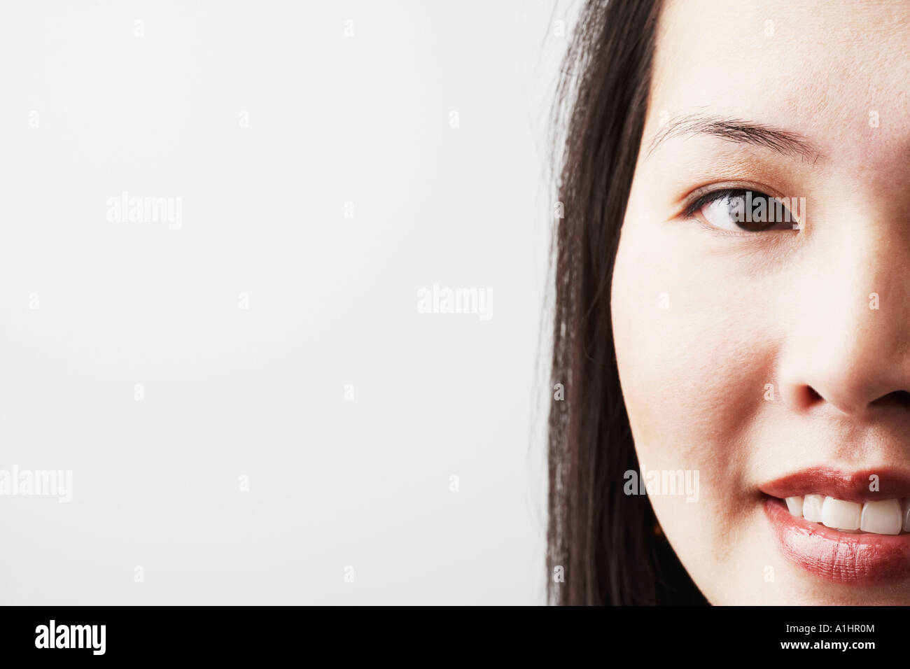 Portrait young smiling females hi-res stock photography and images - Alamy