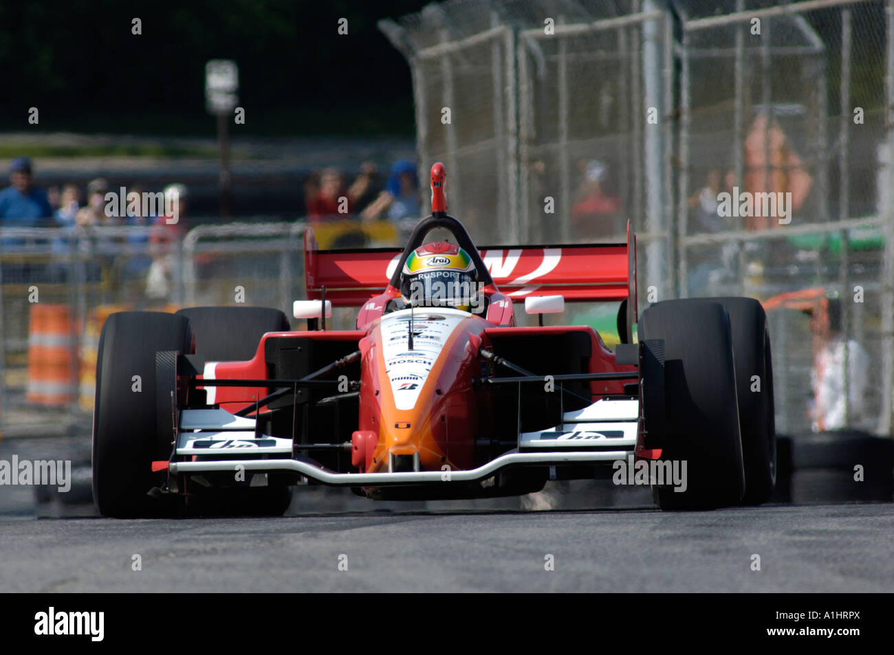 Justin Wilson races at the 2006 Molson Grand Prix of Toronto Stock Photo