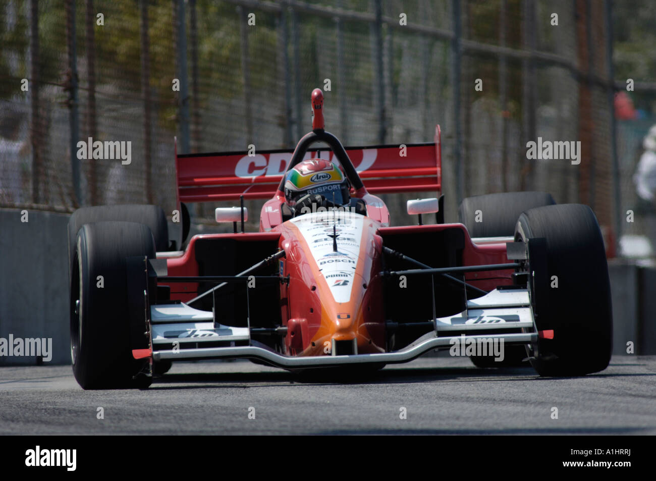 Justin Wilson races at the 2006 Molson Grand Prix of Toronto Stock Photo