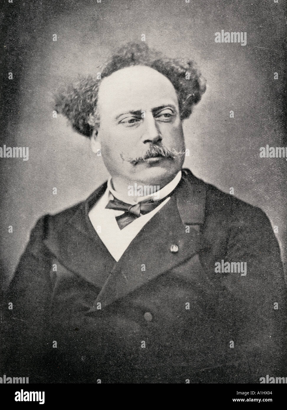 Alexandre Dumas The Younger, 1824 - 1895. French author,  son of Dumas père. Stock Photo