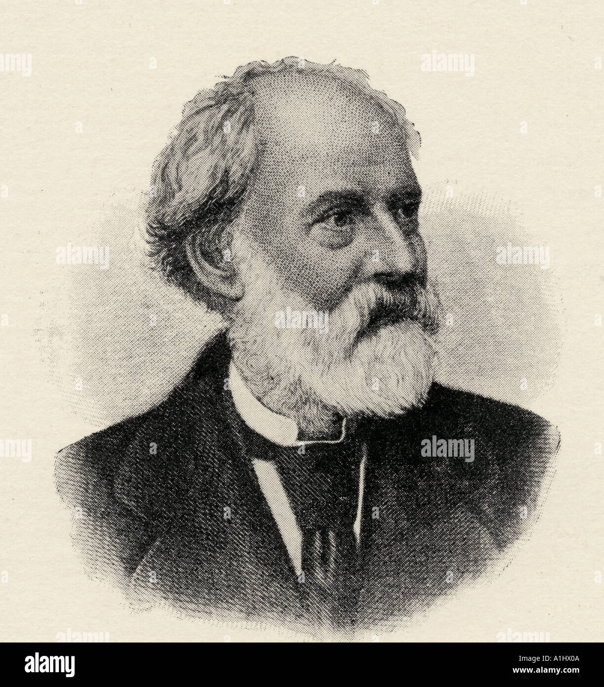 Charles Reade, 1814 – 1884. English novelist and dramatist. Stock Photo
