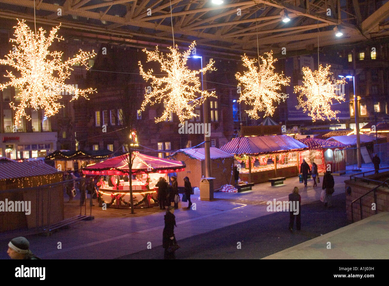  Glasgow  Christmas  Market Stock Photos Glasgow  Christmas  