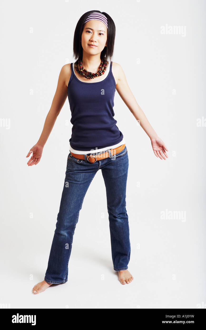 Taiwanese woman posing hi-res stock photography and images - Alamy