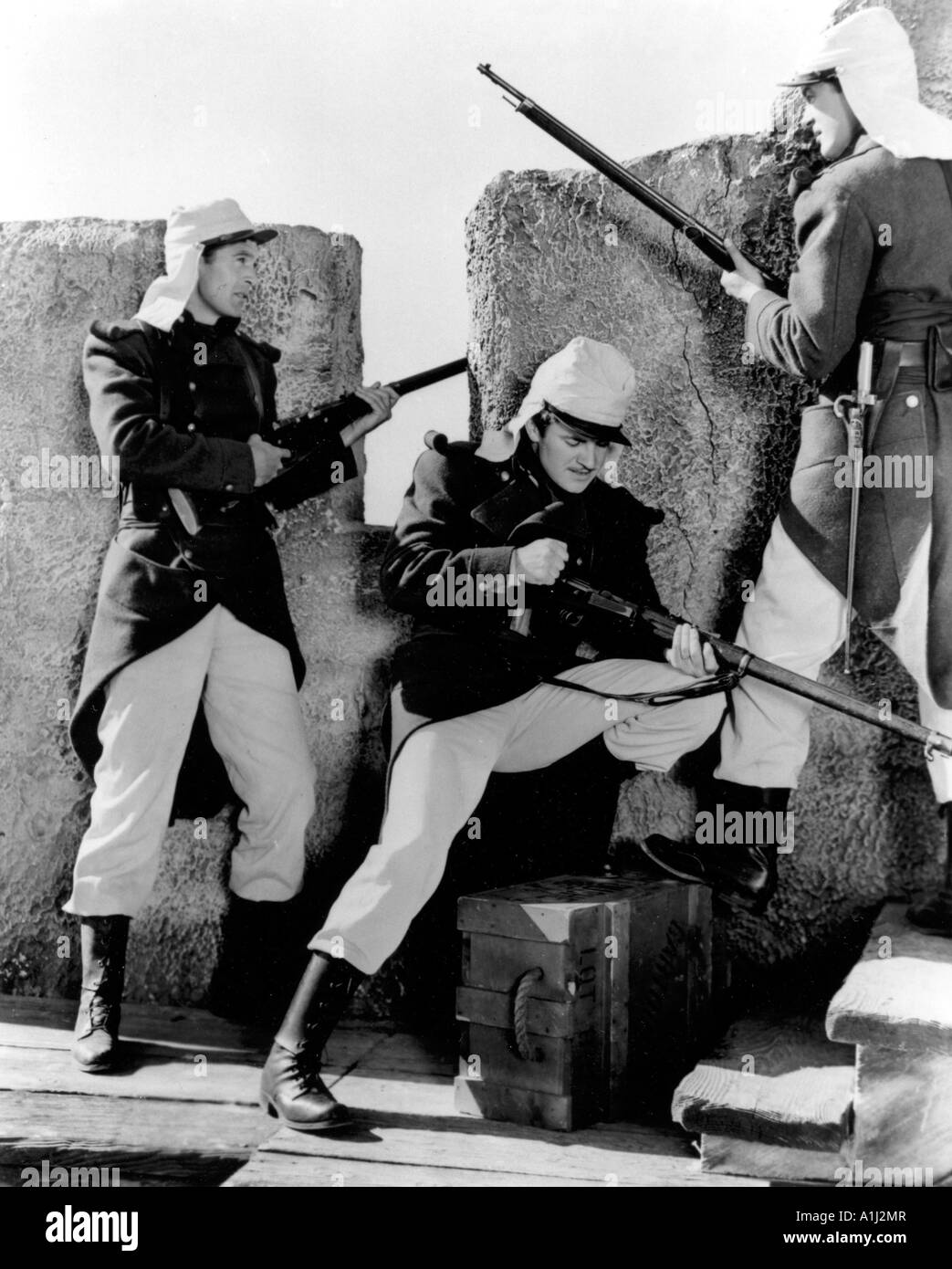 Beau Geste Year 1939 Director William Wellman Gary Cooper Ray Milland Robert Preston Stock Photo