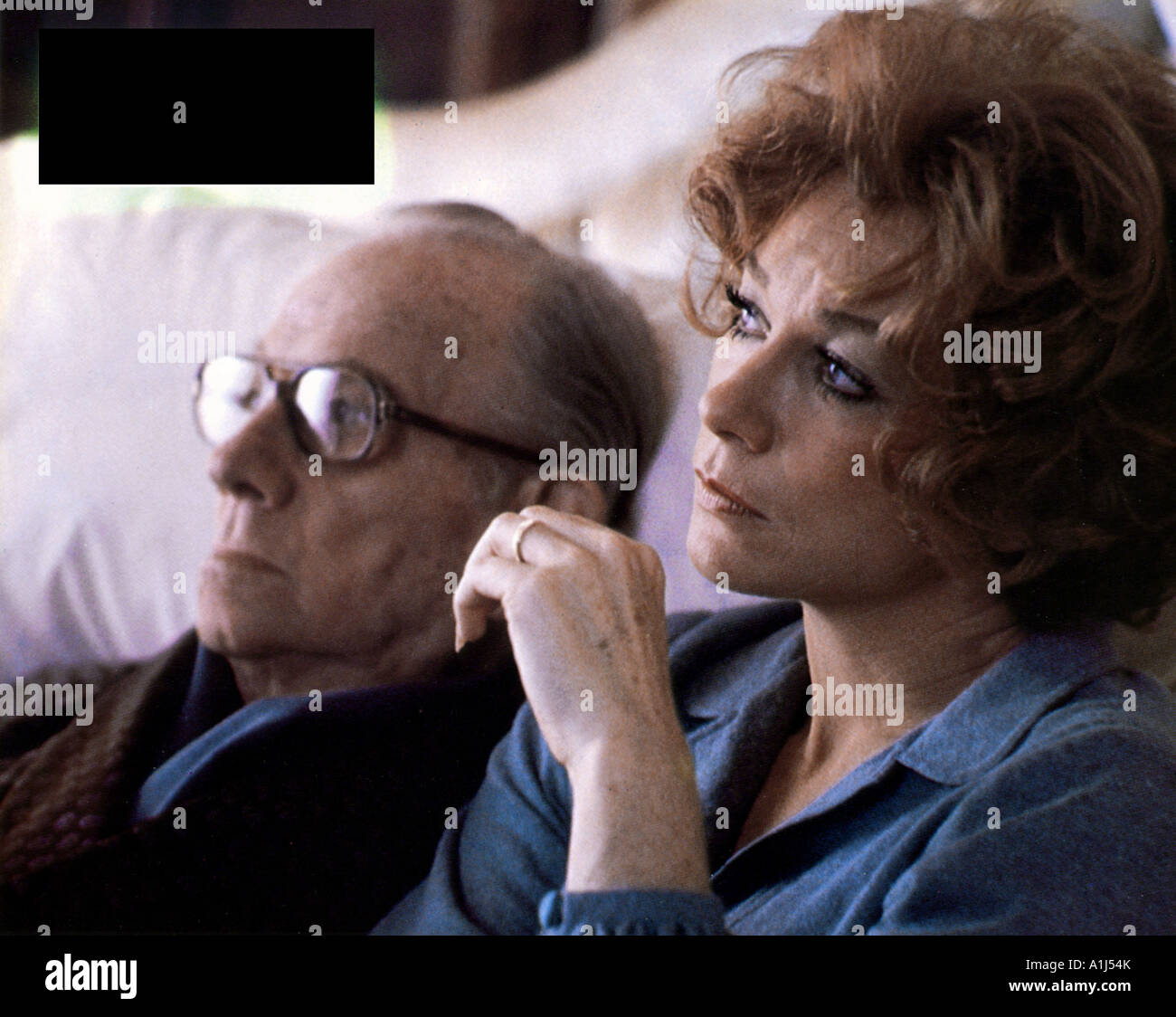 Being There Year 1980 Director Hal Ashby Melvyn Douglas Shirley McLaine Stock Photo