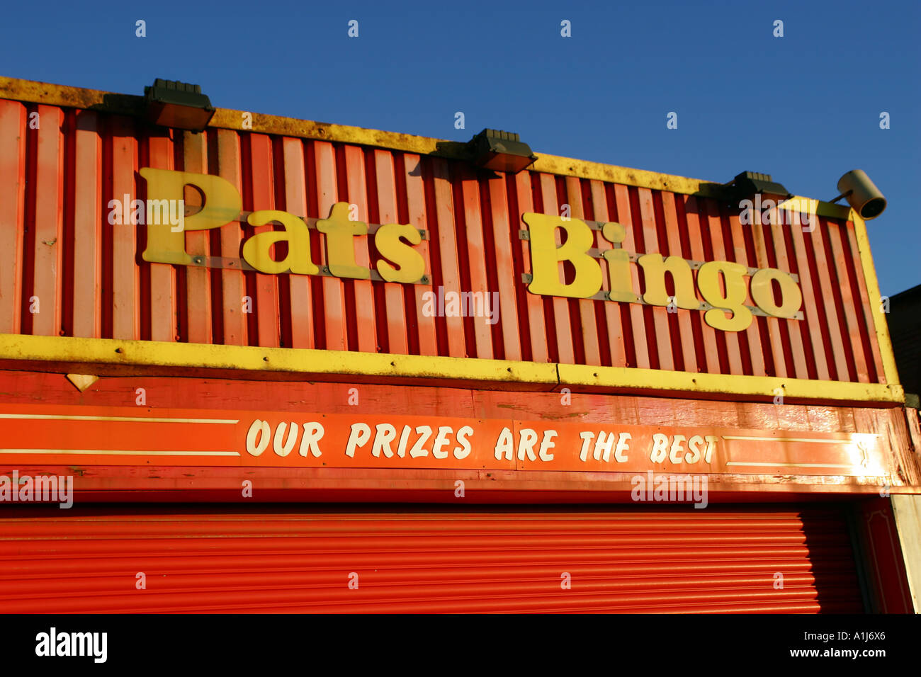 Pats bingo in Blackpool, Lancashire Stock Photo