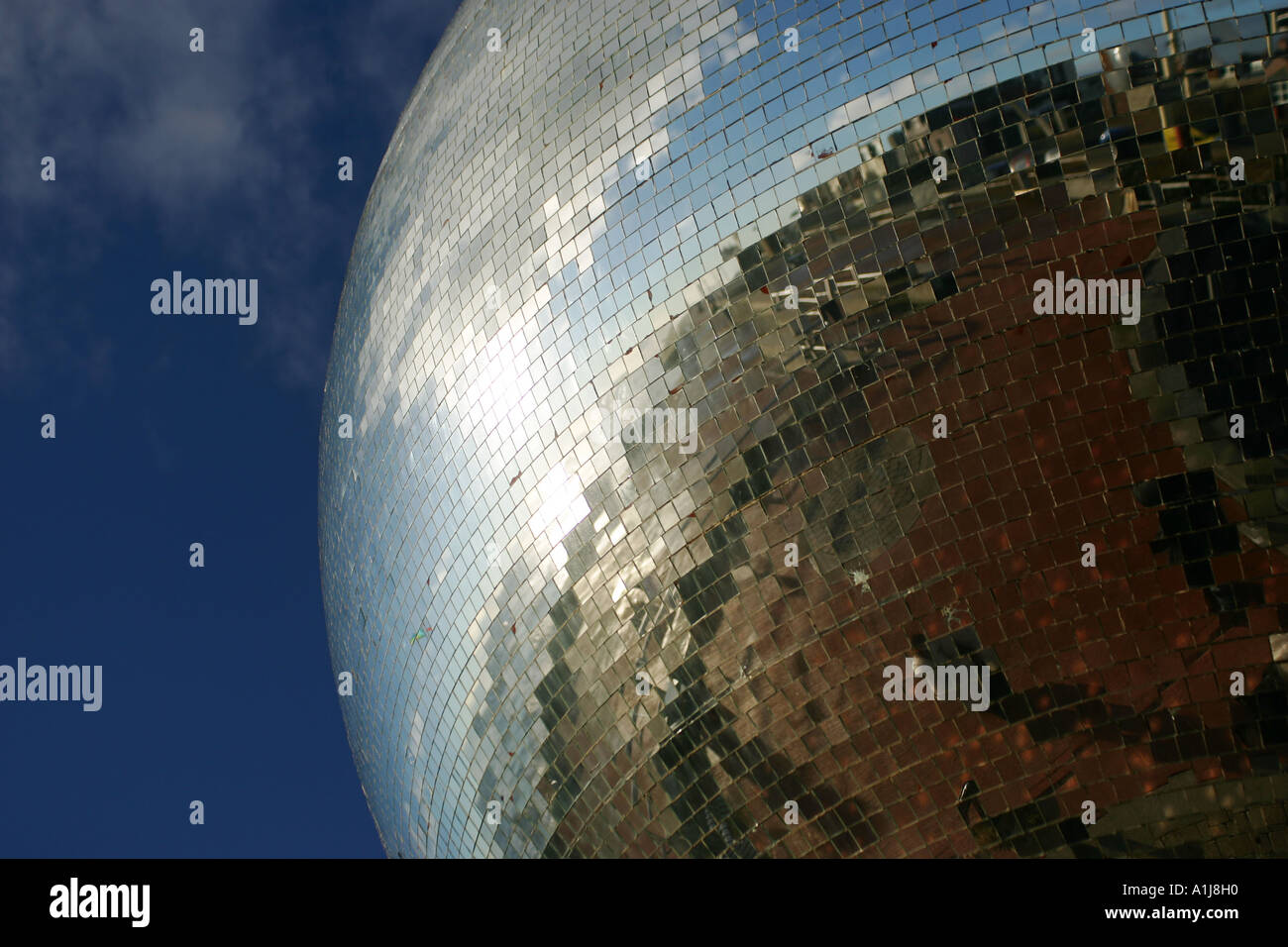 Worlds Largest Glitterball, Blackpool, Lancashire Stock Photo