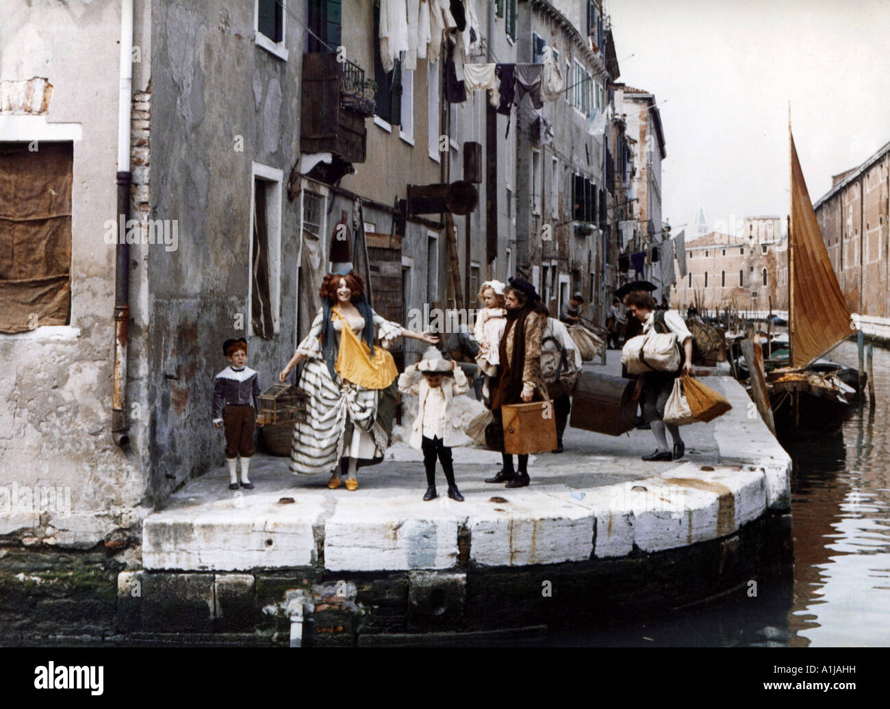 Infanzia vocazione e prime esperienze di Giacomo Casanova Veneziano Year 1969 Director Luigi Comencini Maria Grazia Buccella Mar Stock Photo