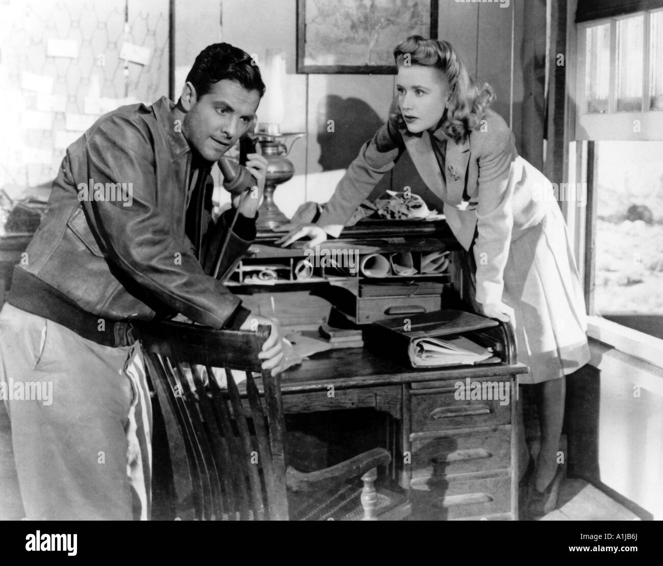 Saboteur Year 1942 Director Alfred Hitchcock Robert Cummings Priscilla