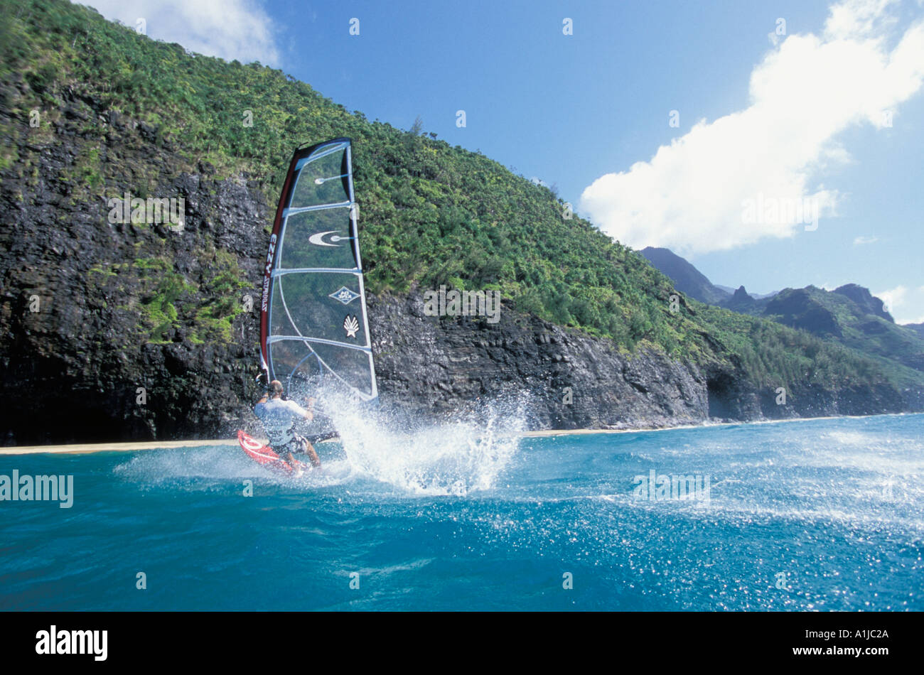 Windsurfing kauai hawaii hires stock photography and images Alamy