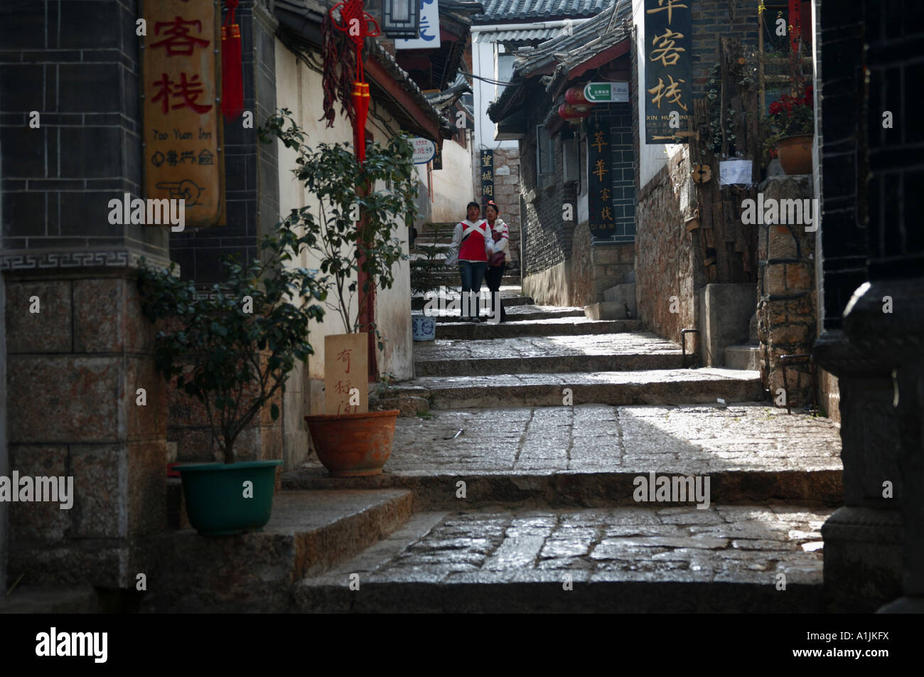 Lijiang old town,Yunnan province , China Stock Photo - Alamy