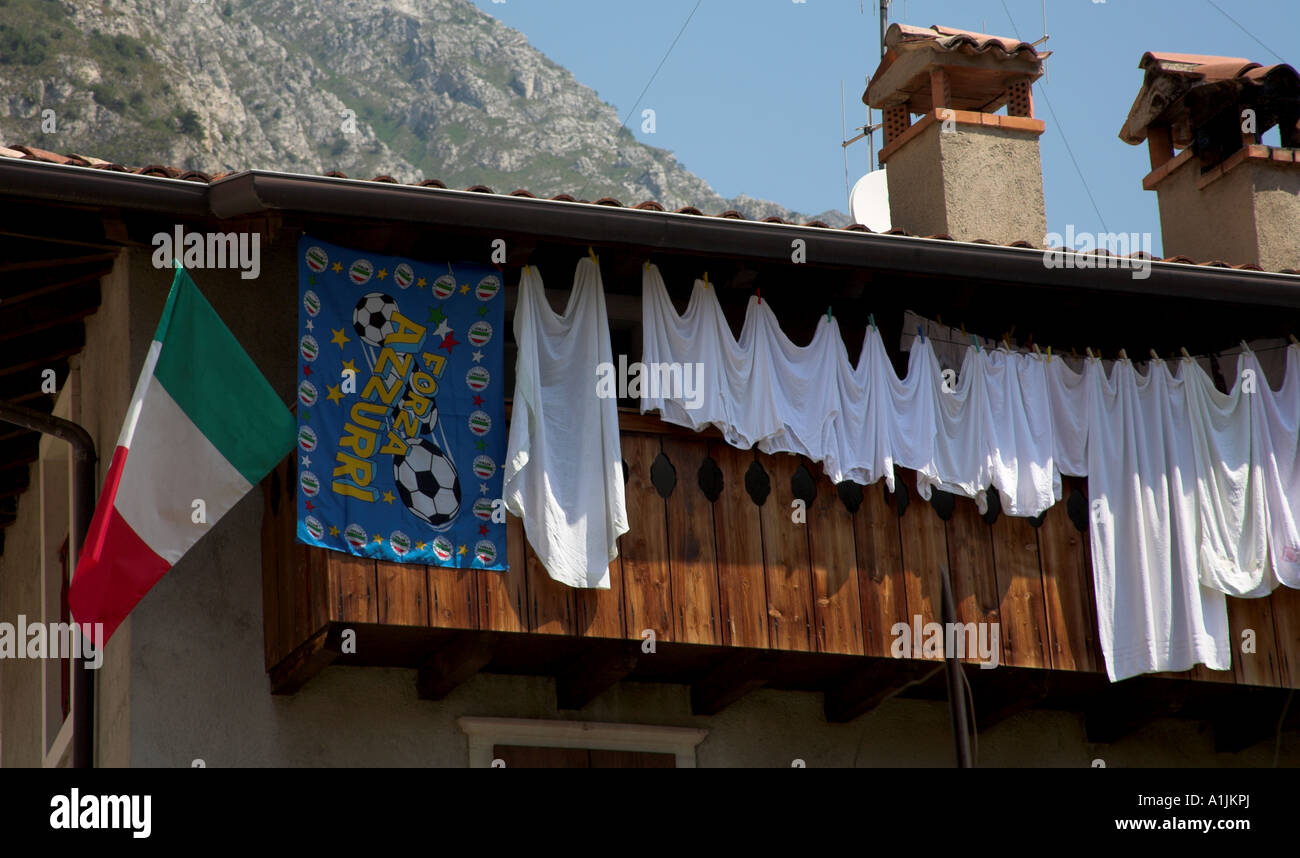 laundry in Italy Stock Photo Alamy