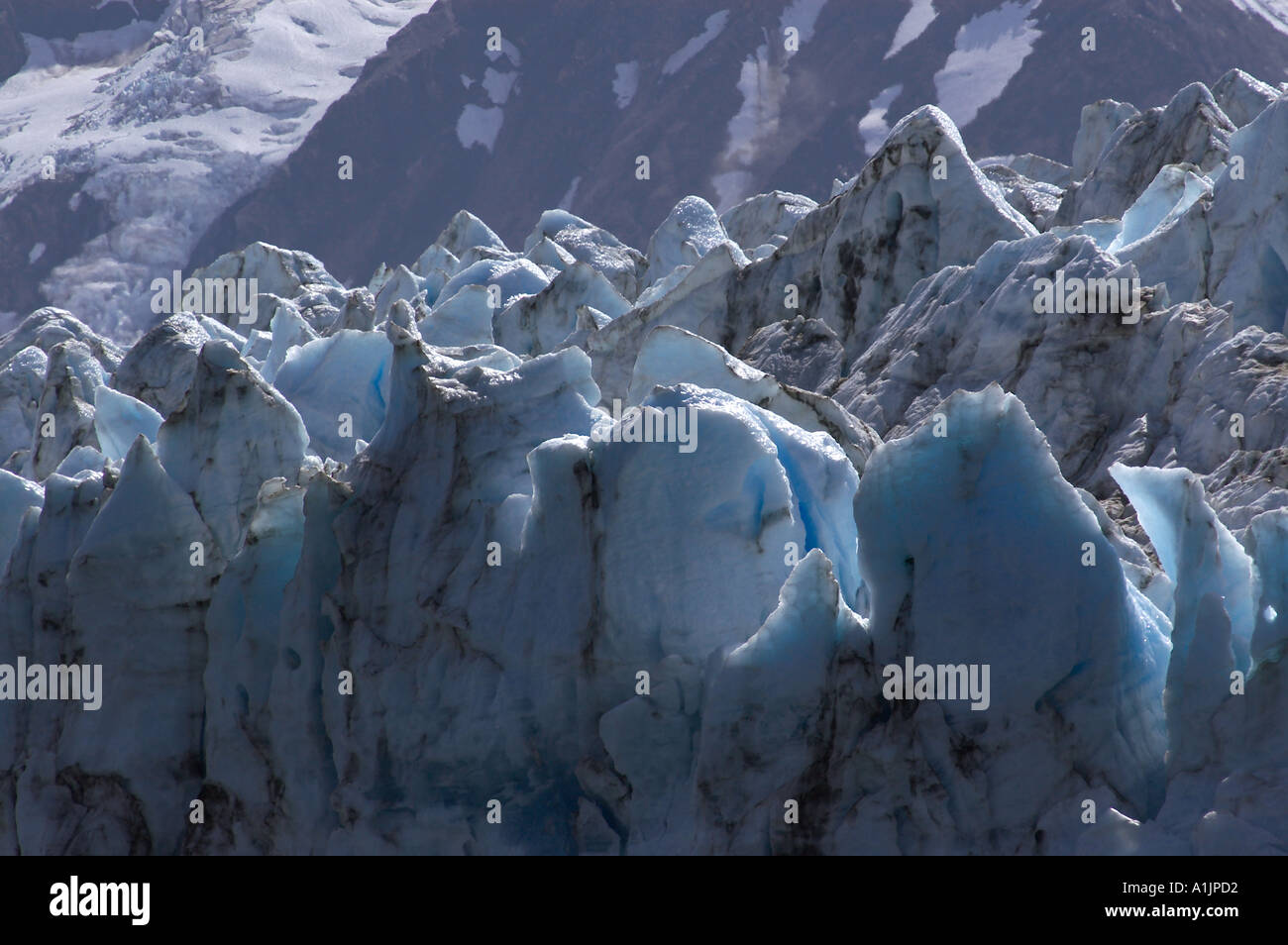 glacier alaska Stock Photo