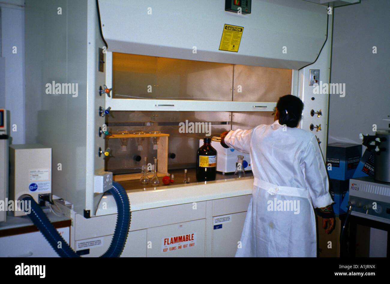 Dubai UAE Environmental Protection Air Monitoring Laboratory Stock