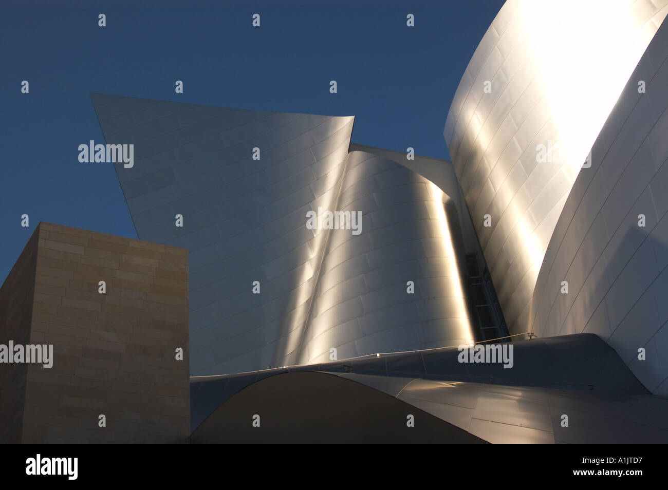 Modern architectural design Los Angeles CA Stock Photo